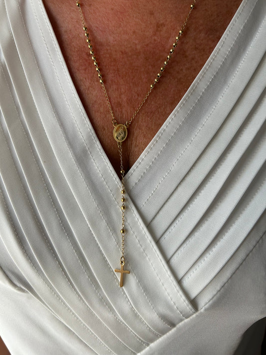 Traditional Gold Rosary