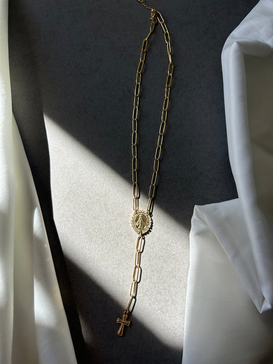 Maria's Light Gold Necklace