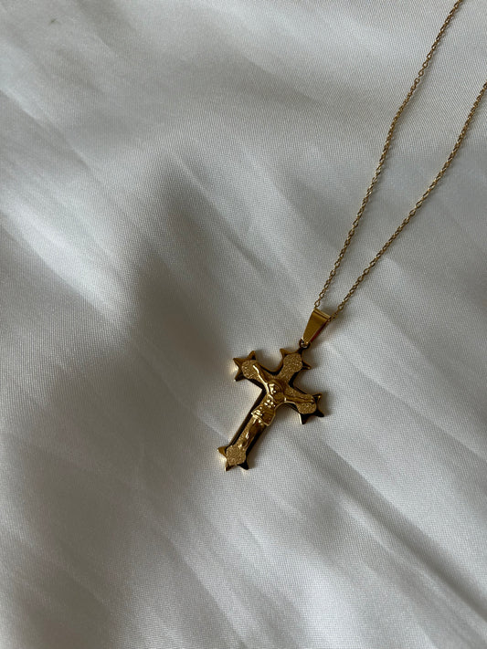Collana Croce Eterna oro