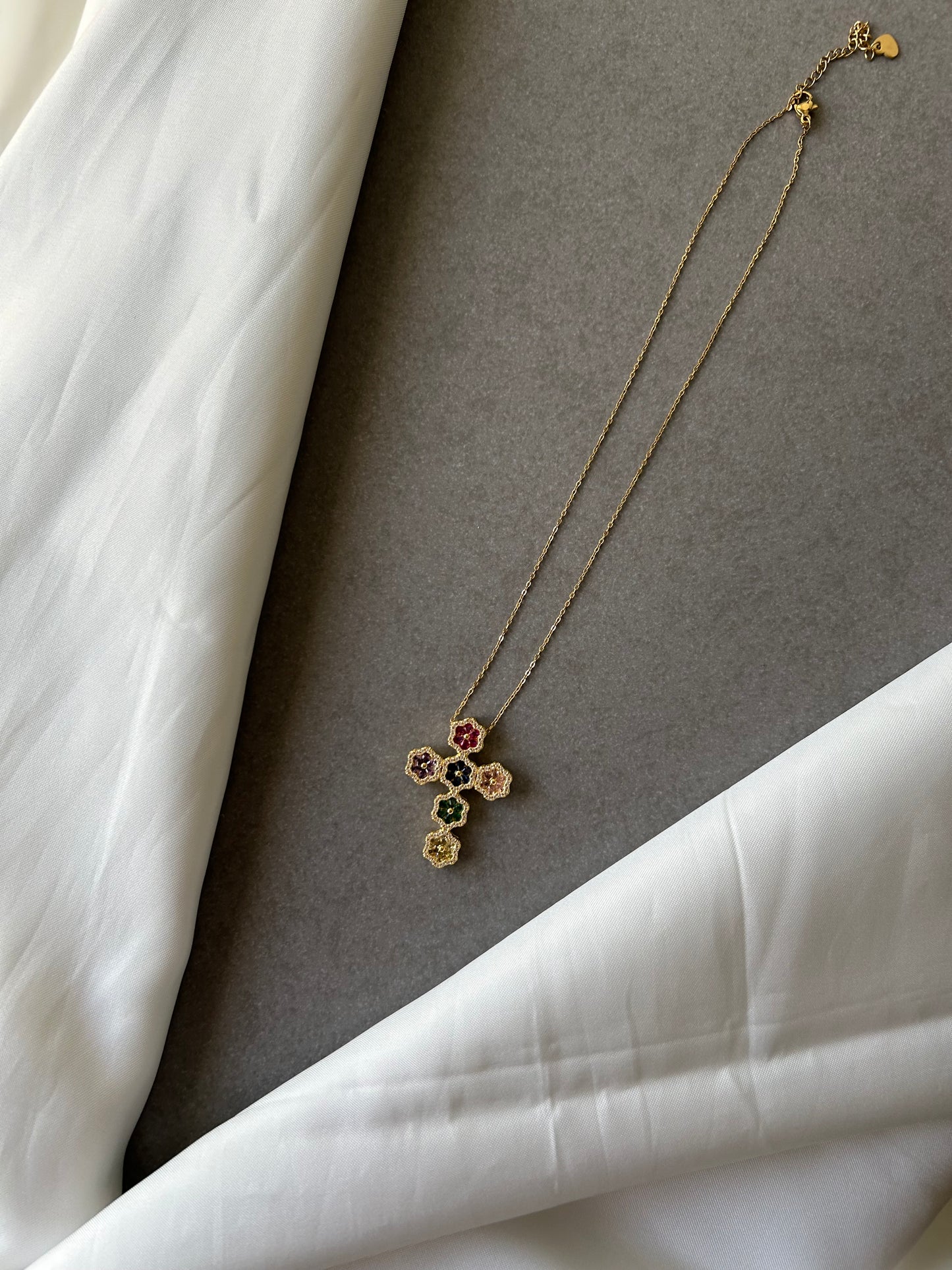 Gems of Hope Gold Necklace