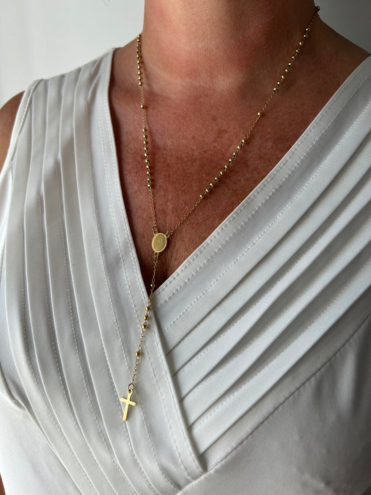 Traditional Gold Rosary
