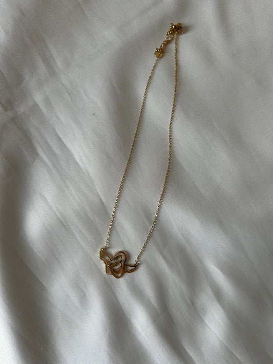 Collana Ali di Luce Oro