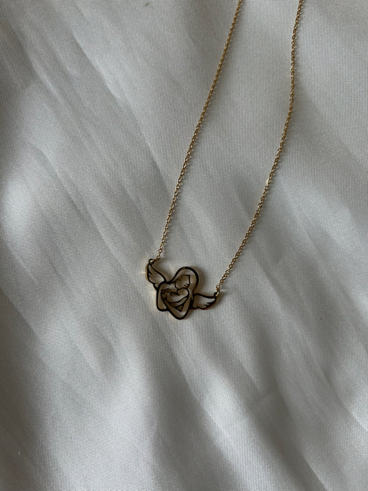 Collana Ali di Luce Oro