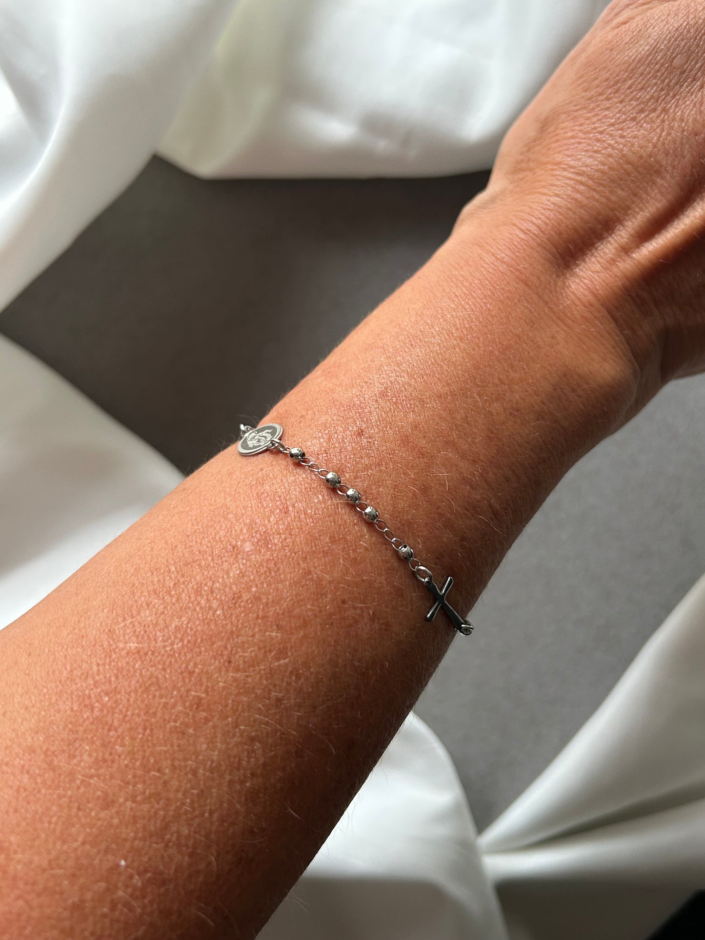 Bracciale Rosario Argento