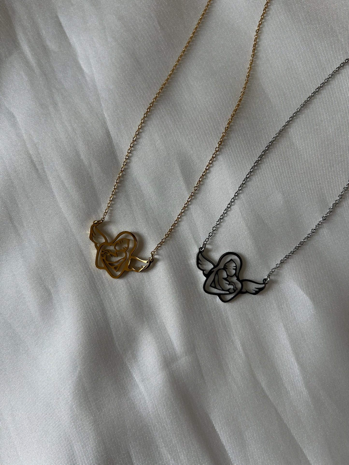 Collana Ali di Luce Argento