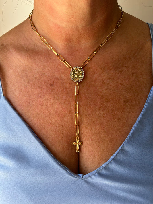 Maria's Light Gold Necklace