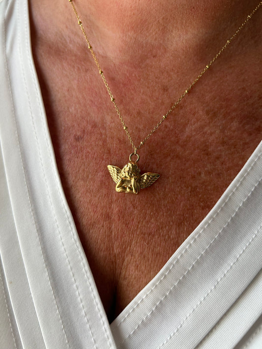 Collana Angelo Custode Oro