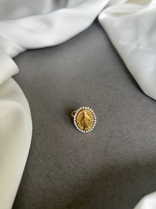 Anello Madonna di Luce Oro