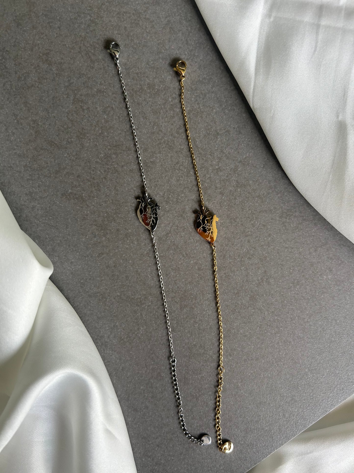 Bracciale Cuore di Fede Oro