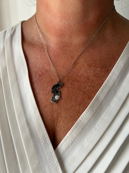 Collana Dono di Vita Argento