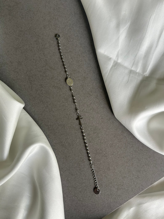 Bracciale Rosario Argento