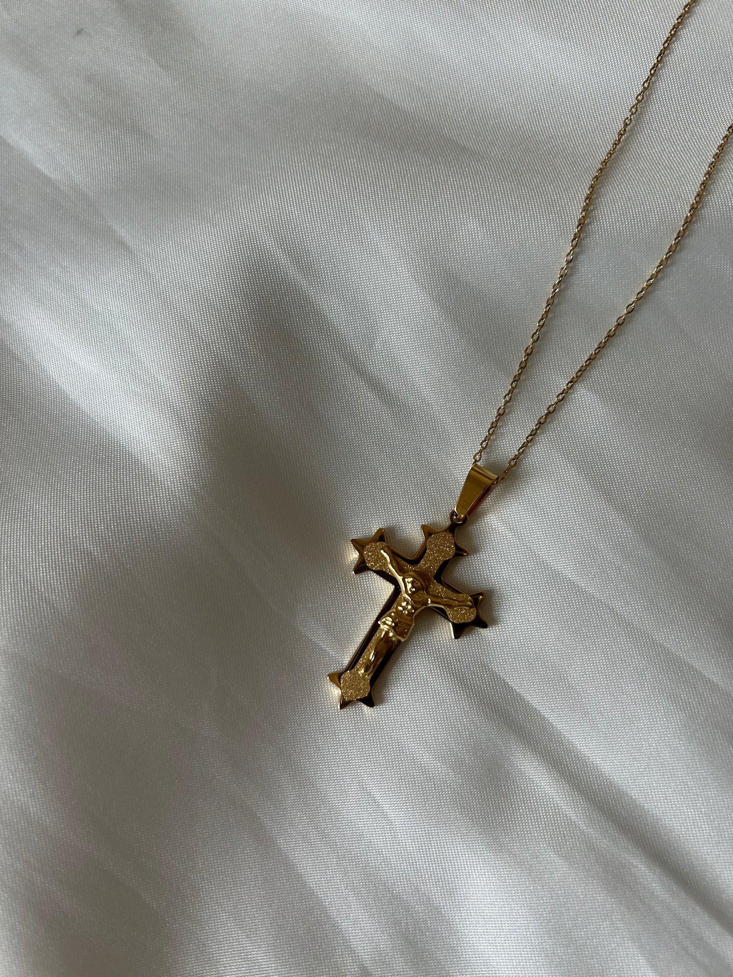 Collana Croce Eterna oro