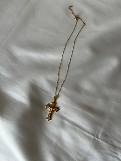Collana Croce Eterna oro