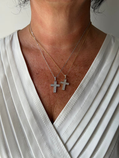 Collana Croce di Luce Oro
