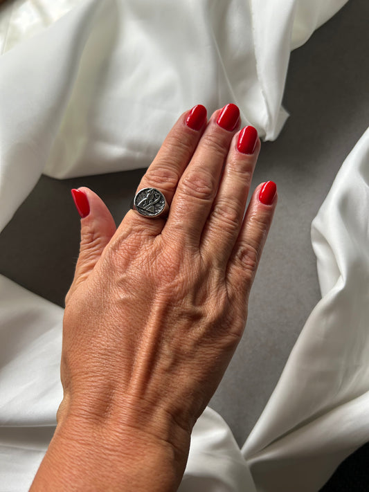Anello San Gennaro Argento