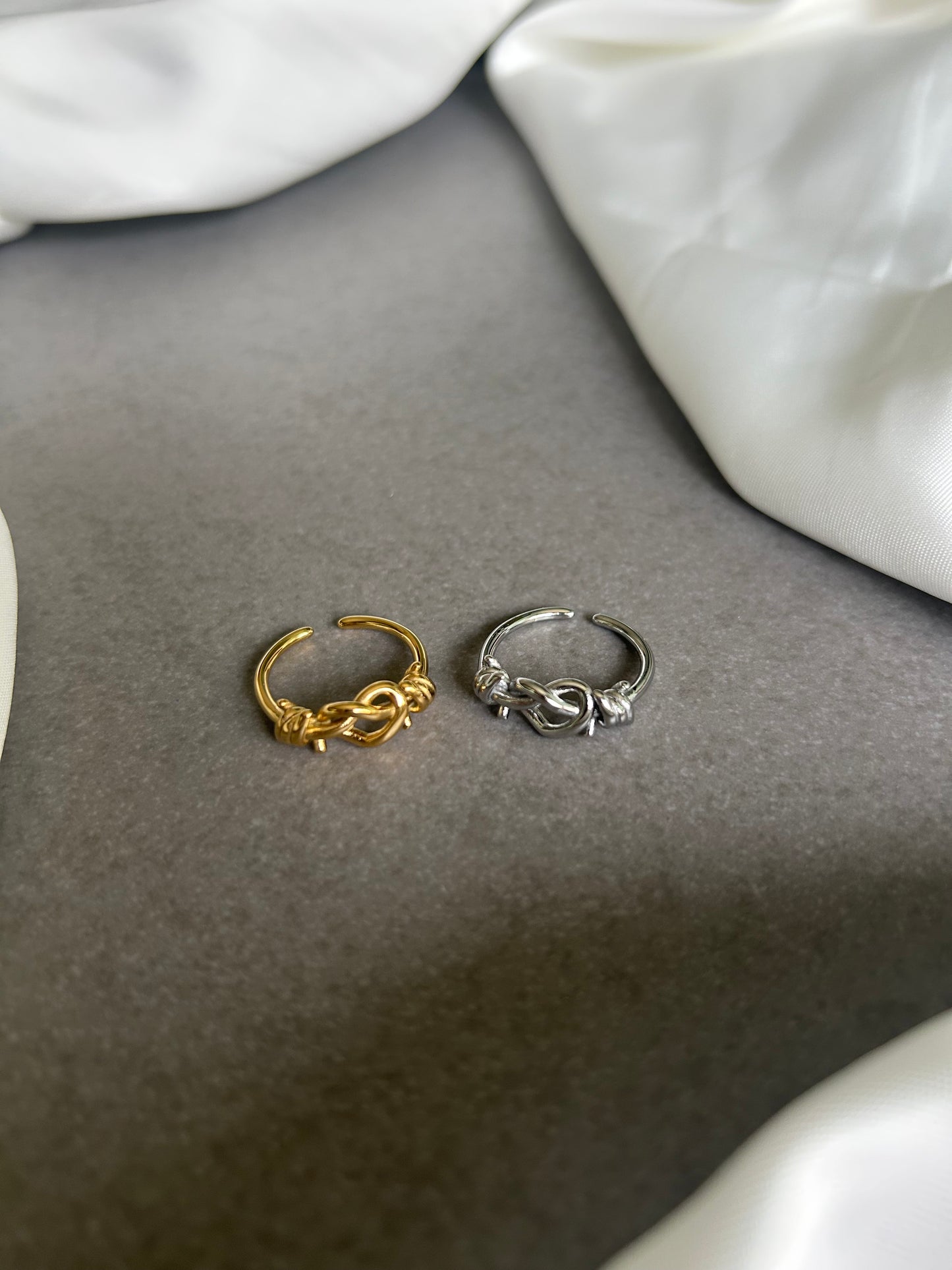 Anello Cuore Spinato Argento