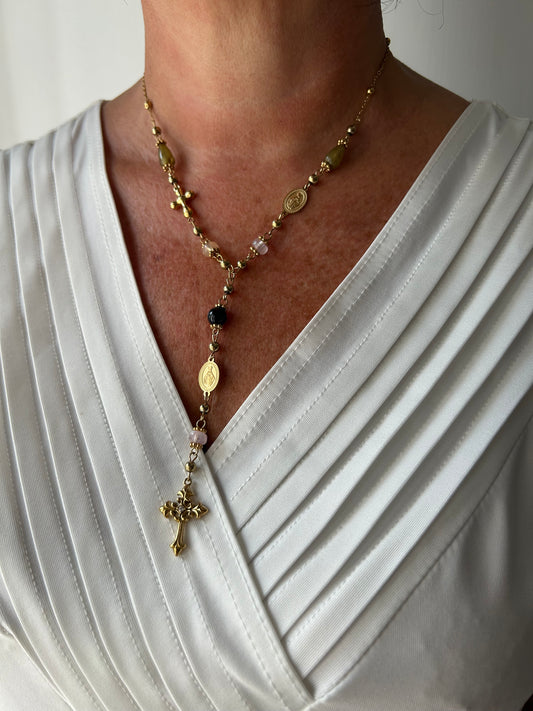 Rosario Gotico Oro