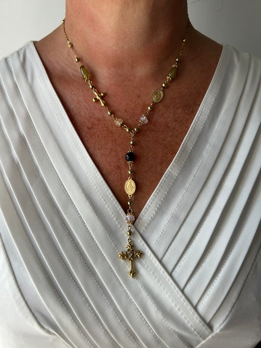 Rosario Gotico Oro