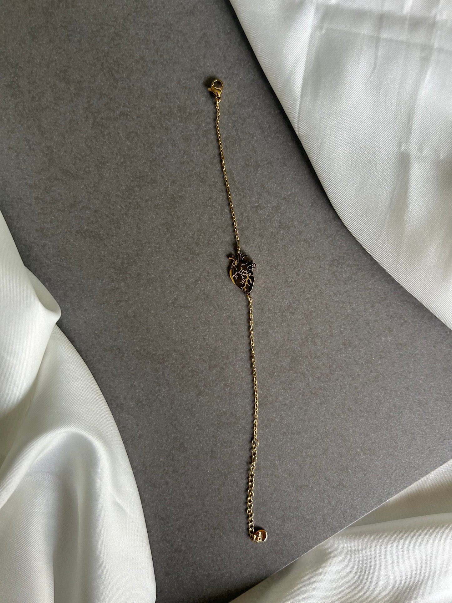 Bracciale Cuore di Fede Oro