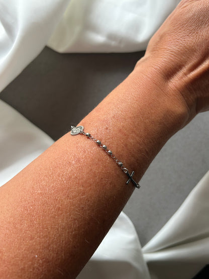 Bracciale Rosario Argento