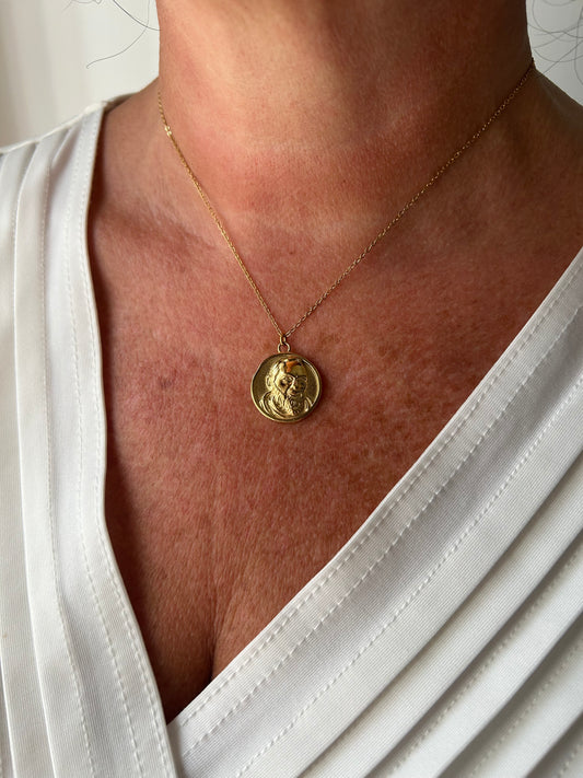 Collana Padre Pio Oro