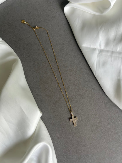 Collana Croce di Luce Oro