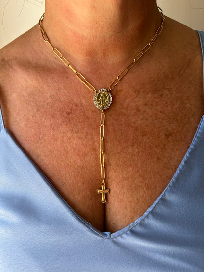 Maria's Light Gold Necklace