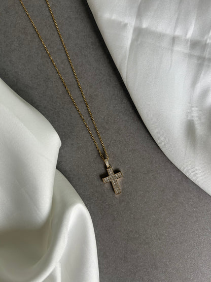 Collana Croce di Luce Oro